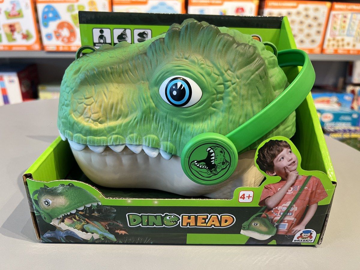 Dino Head — foto tirada na loja