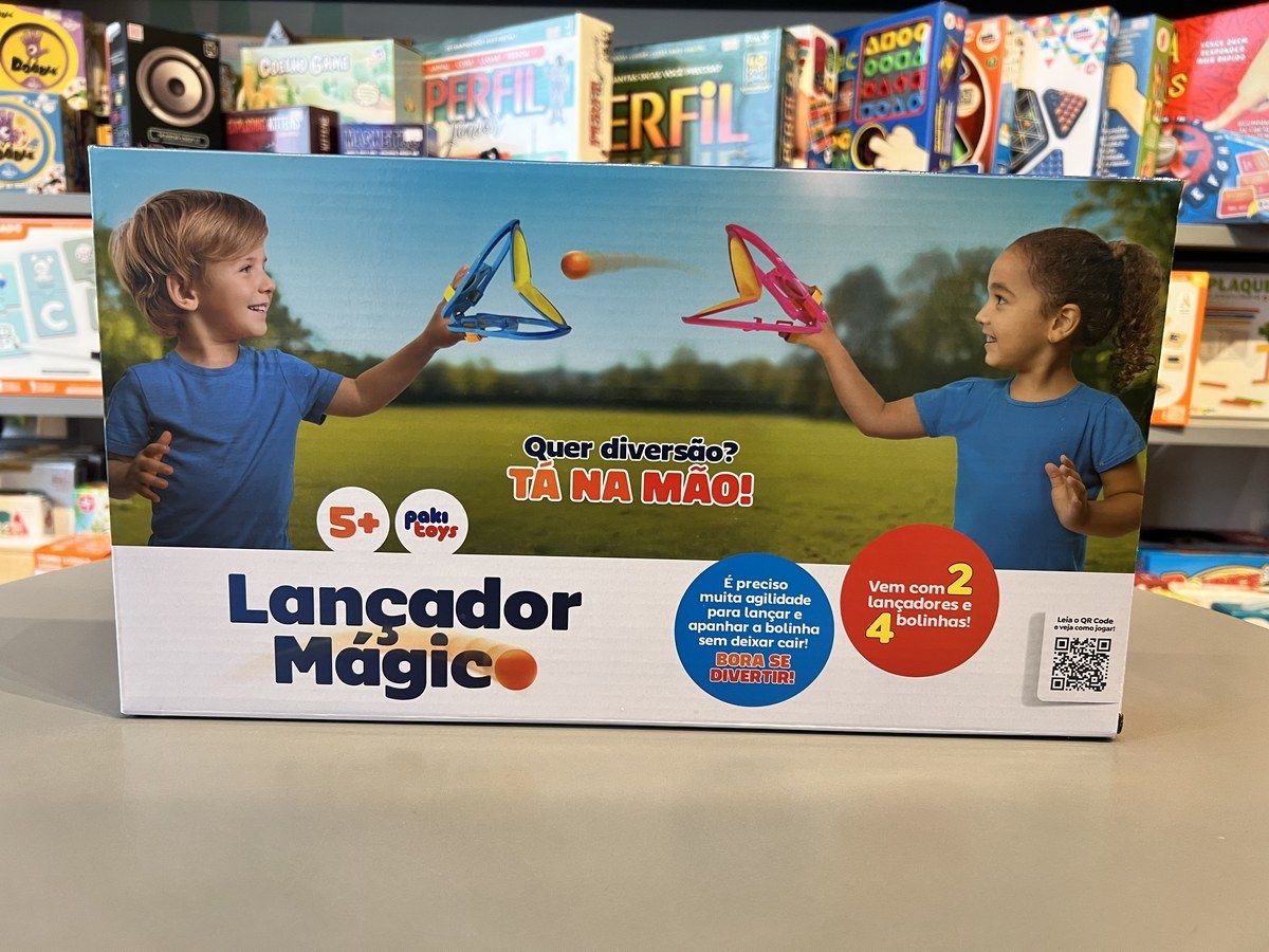 Lançador Mágico — foto tirada na loja