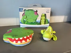 Livro de banho Crocodilo