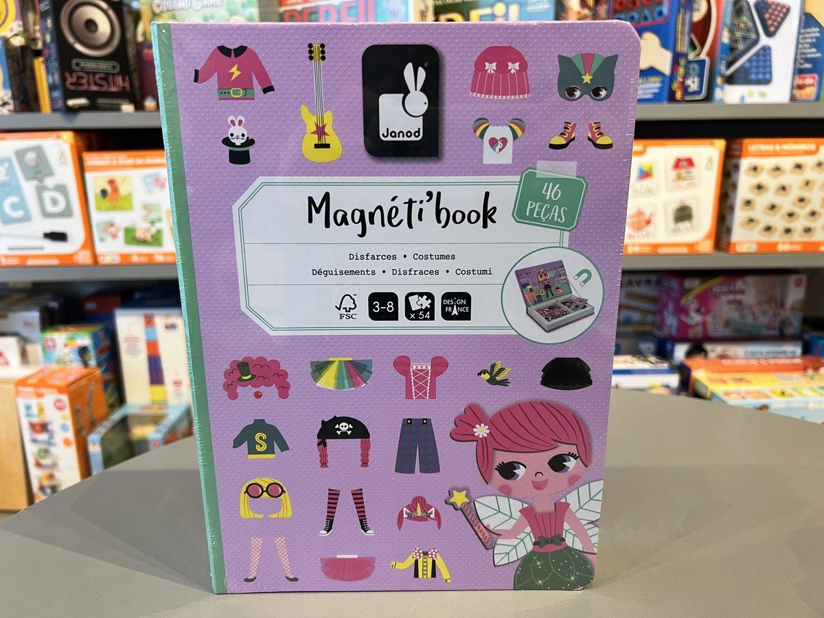 Magnéti'book Disfarces — foto tirada na loja