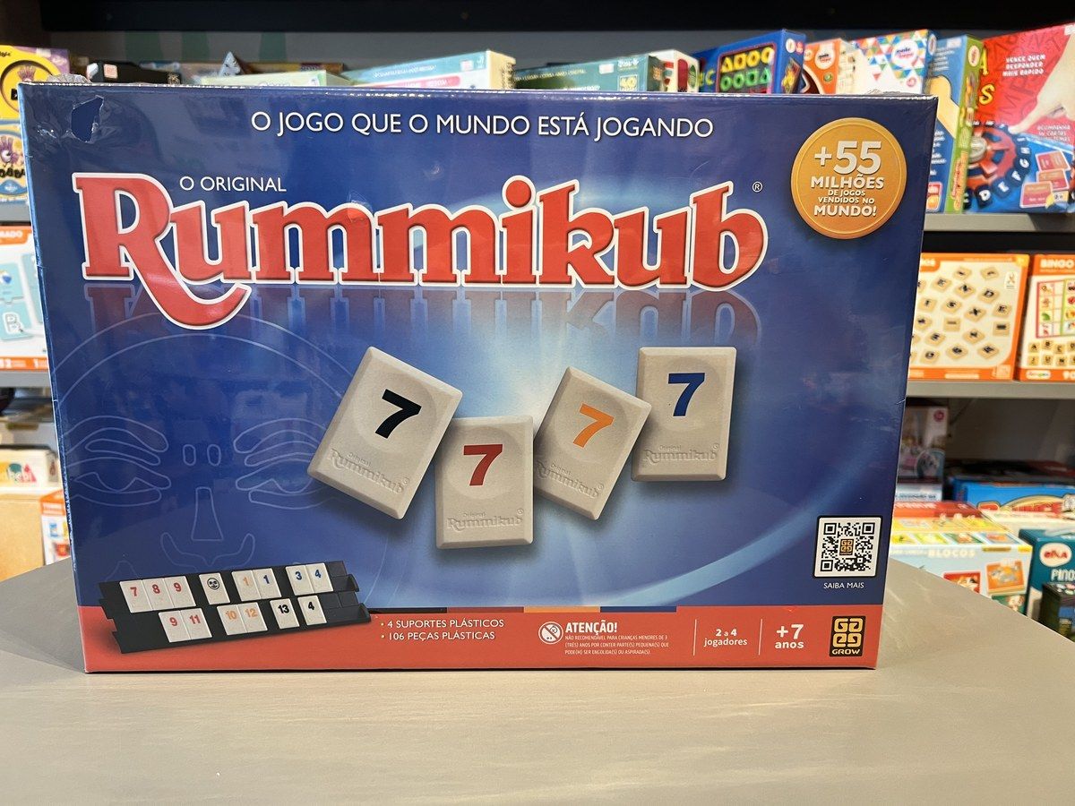 Rummikub — foto tirada na loja